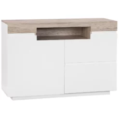 Beliani Sideboard MARLIN - Wit Mdf