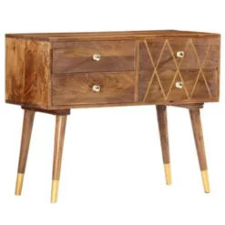 VidaXL Dressoir 85x40x70 Cm Massief Mangohout