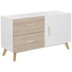 Beliani Sideboard FILI - Lichte Houtkleur Mdf