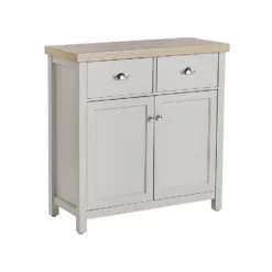 Beliani Sideboard CLIO - Grijs Spaanplaat