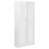 VidaXL Boekenkast 82,5x30,5x185,5 Cm Spaanplaat Hoogglans Wit