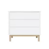 Bopita Mika Commode Met 3 Laden - Wit/Eiken