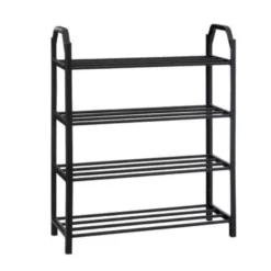 5Five Schoenenrek - Zwart - 8 Paar Schoenen - 50 X 65 Cm