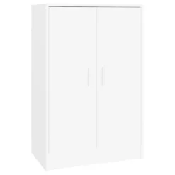 VidaXL Schoenenkast 60x35x92 Cm Spaanplaat Wit