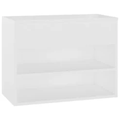 VidaXL Schoenenbank 60x30x45 Cm Spaanplaat Wit