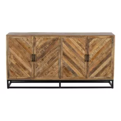 Dressoir Reno 180cm - Mangohout - Bruin - Rechthoekig