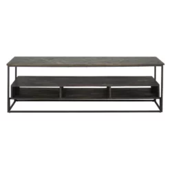 Hoyz - TV-meubel 160 - Teca Vine - Teakhout Brownwash