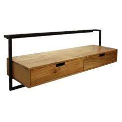 Giga Meubel Zwevend Tv-Meubel - 120x35x45cm - Acaciahout