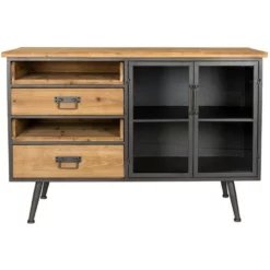 Puur Dalarö Dressoir - Hout - Bruin