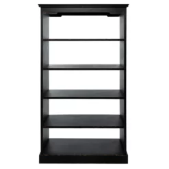 Rootsmann Open Boekenkast Zwart - Opbergkast Hout - Hout
