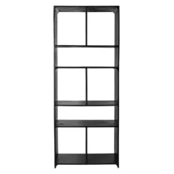 Rootsmann Open Vakkenkast - Zwart - Hout