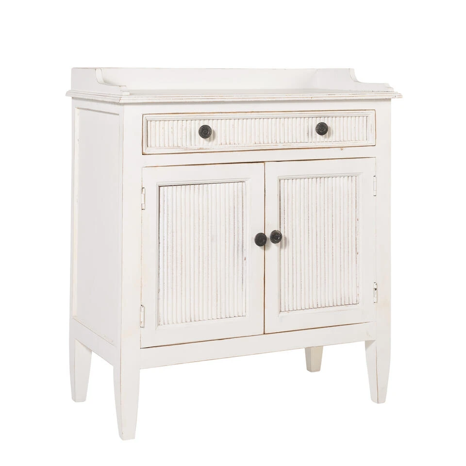 Rootsmann Dressoir Medium Wit - Commode & Opbergkast Hout - Hout - Afbeelding 3