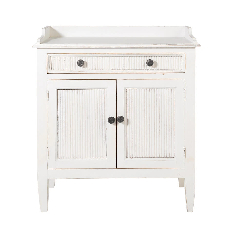 Rootsmann Dressoir Medium Wit - Commode & Opbergkast Hout - Hout