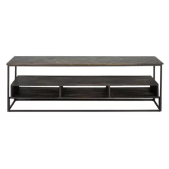 Taeke Tv-meubel 160cm - Hout - Bruin