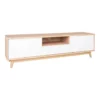 Giga Meubel Tv-Meubel Wit - MDF - 150x38x46cm - Kast Copenhagen