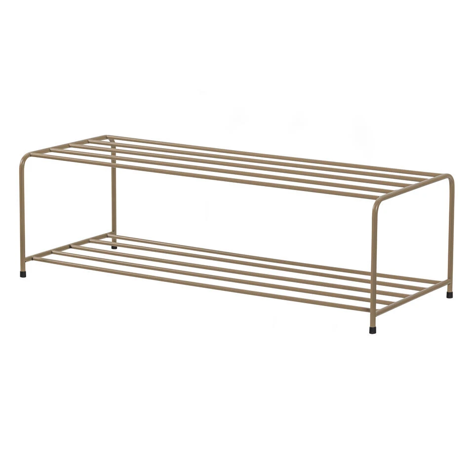 WOOOD Josse Schoenenrek - Metaal - Militair Bruin - 25x80x33