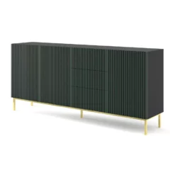 Dressoir Ravenna F Painted MDF 87x200x42 Groen