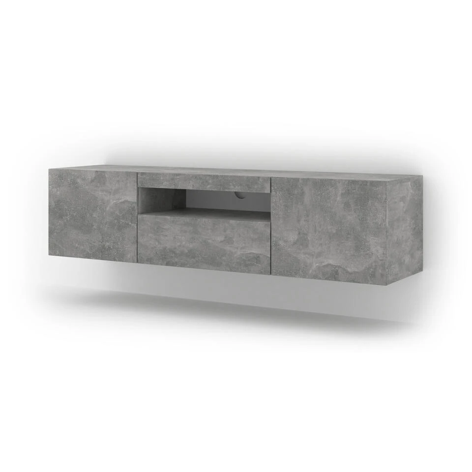 TV Meubel Aura 42x150x37 Grijs