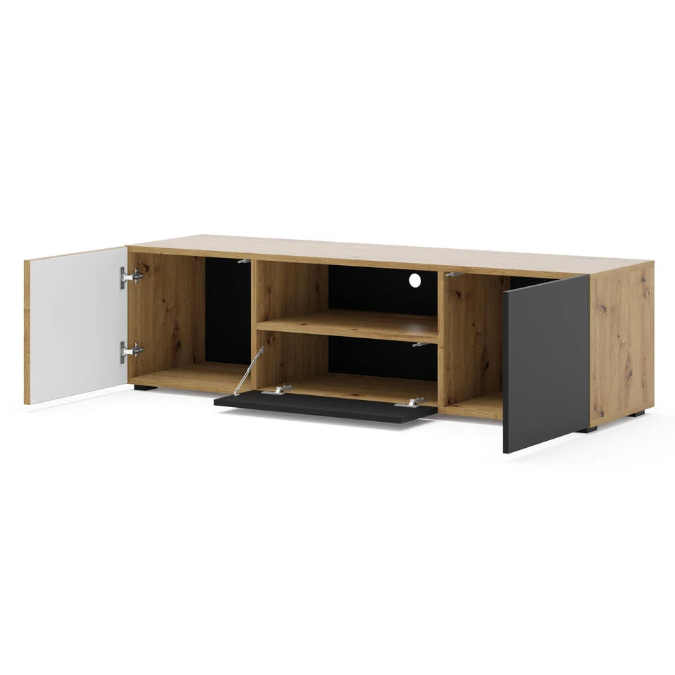 TV Meubel Auris 42x150x42 Multikleur - Afbeelding 2