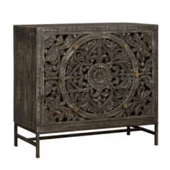 Tower Living Casina Ladekast 3 Lades Zwart - 100x96 Cm