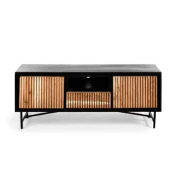 Haki Tv-meubel 140cm - Hout - Bruin