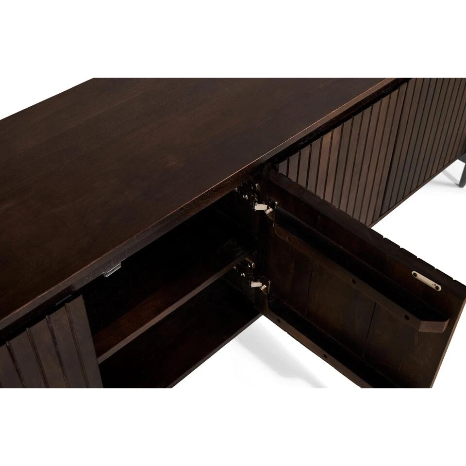 Mokka Dressoir Bruin 180cm - Afbeelding 3