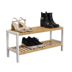 Bamboe Schoenenrek 2 Laags