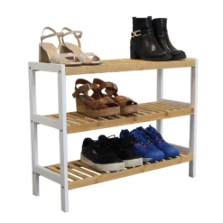 Bamboe Schoenenrek 3 Laags