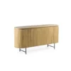 Jeroen Tv-meubel Acacia 165 Cm - 155x165x80 Cm - Hout - Bruin