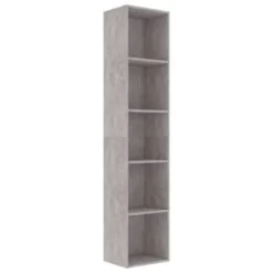VidaXL Boekenkast 40x30x189 Cm Spaanplaat Betongrijs