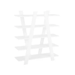 Beliani Boekenkast ESCALANTE - Wit Vezelplaat