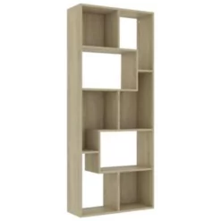 VidaXL Boekenkast 67x24x161 Cm Spaanplaat Sonoma Eikenkleurig