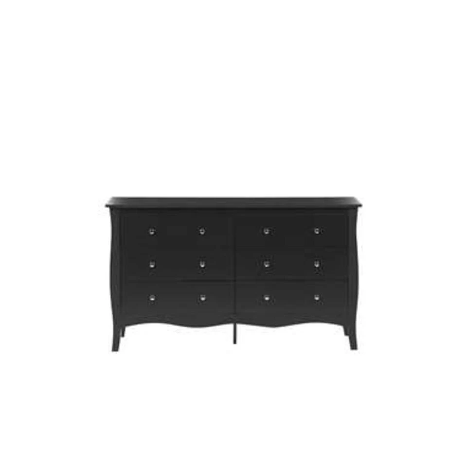 Beliani Commode WINCHESTER - Zwart Mdf - Afbeelding 4