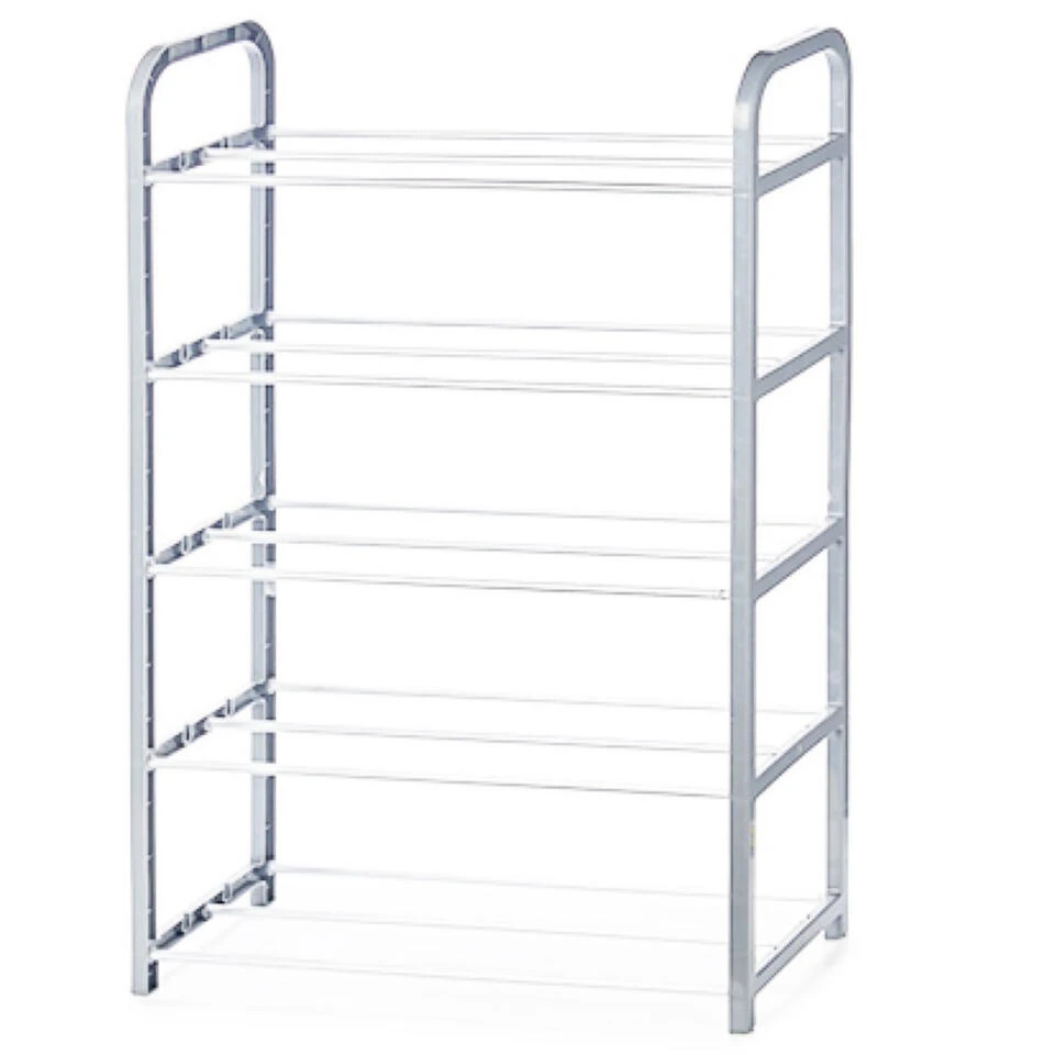 Arte R Schoenenrek - 5-laags - Kunststof - Wit - 50 X 18 X 68 Cm - Afbeelding 2
