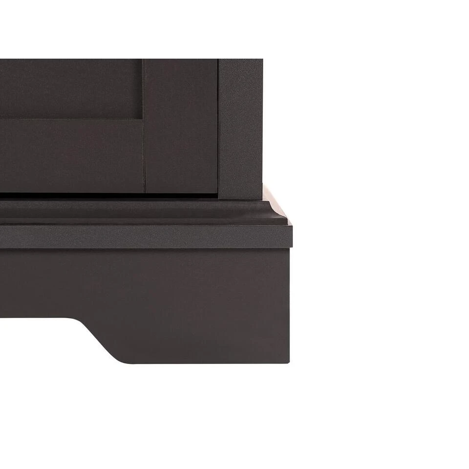 Beliani TV-kast GARET - Grijs Vezelplaat - Afbeelding 4