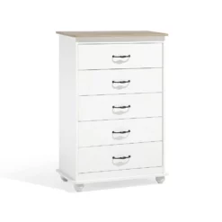 Beliani Commode SHARON - Wit Spaanplaat