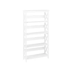 Beliani Boekenkast FOSTER - Wit Mdf