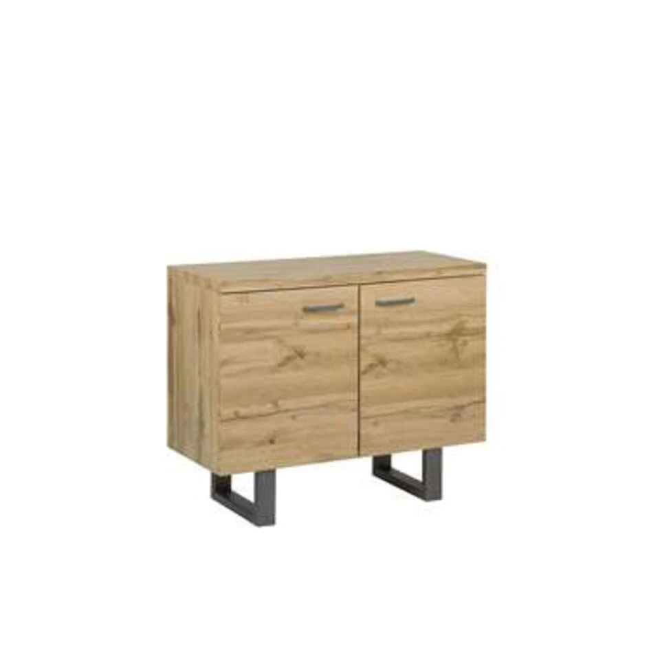 Beliani Sideboard TIMBER - Lichte Houtkleur Mdf
