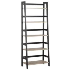 Beliani Ladderkast CROYDON - Lichte Houtkleur Mdf