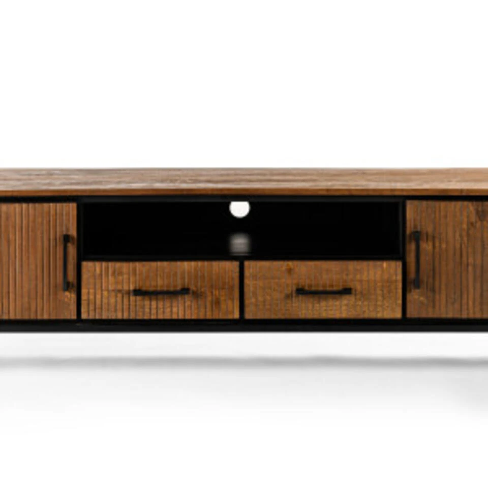 Hoyz Collection - TV-meubel B430 Bruin - 180x40x50 - Afbeelding 4