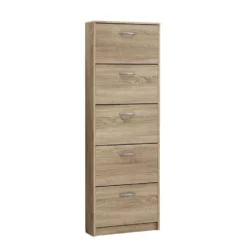 Schoenenkast Step - Eikenkleur