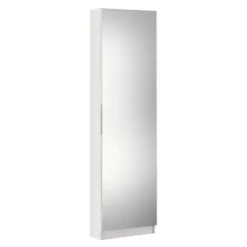 Schoenenkast Zapatero Spiegeldeur - Wit