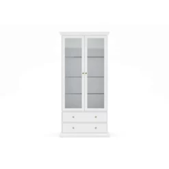 Buffetkast Paris - Wit - 2 Deuren - 2 Lades