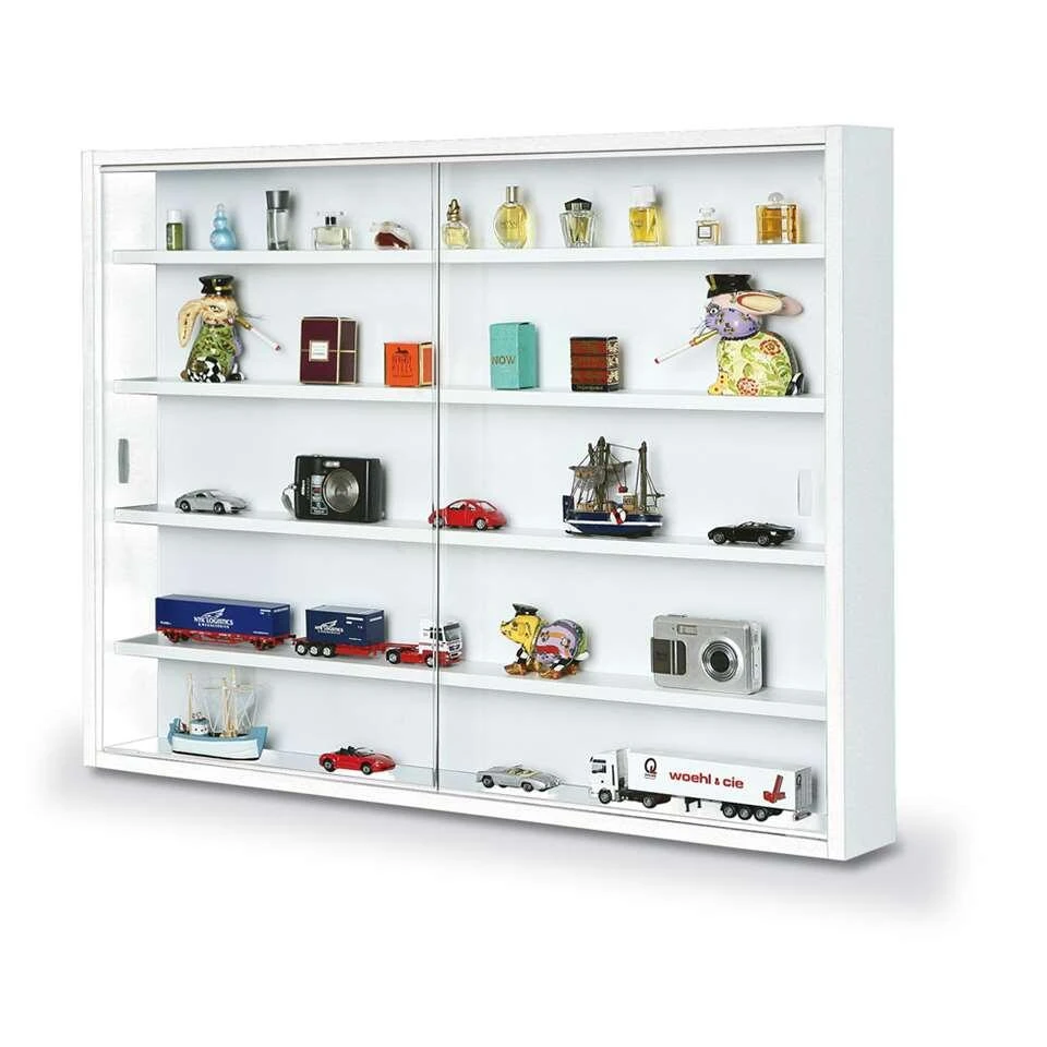 Vitrine Compilati - Wit - 60x80x9,5 Cm