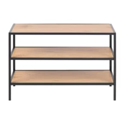 Schoenenrek Nox - Eikenkleur - 50x77x35 Cm