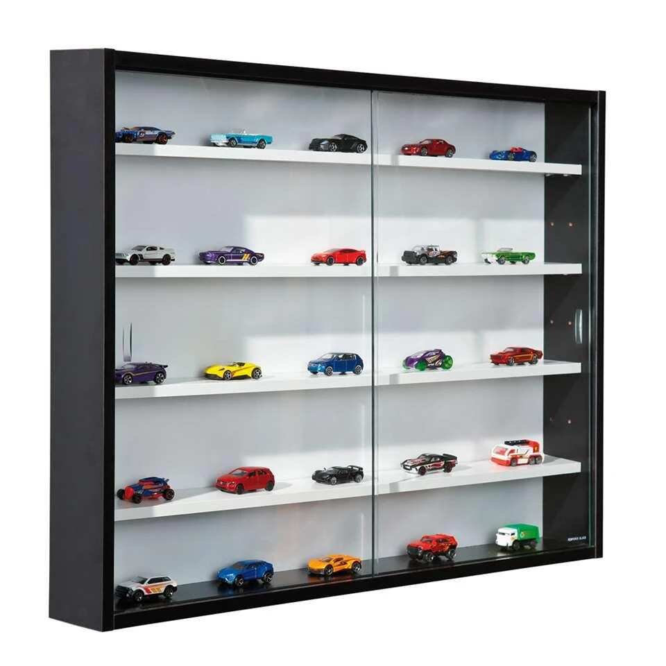 Vitrine Compilati - Zwart/wit - 60x80x9,5 Cm - Afbeelding 3