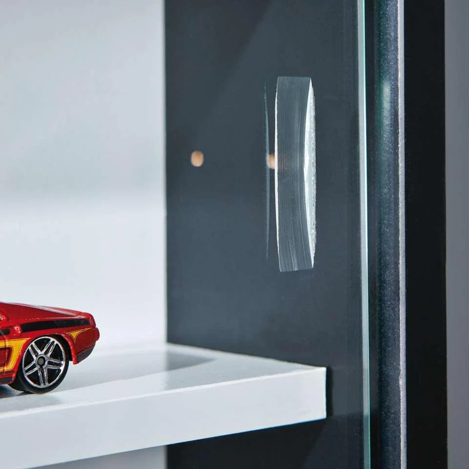 Vitrine Compilati - Zwart/wit - 60x80x9,5 Cm - Afbeelding 4