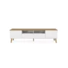 Tenzo Tv-meubel Dot - Wit/eiken - 54x192x43 Cm