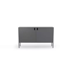 Tenzo Dressoir Uno 2-deurs - Grijs - 89x148x40 Cm