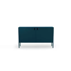 Tenzo Dressoir Uno 2-deurs - Petrol - 89x148x40 Cm